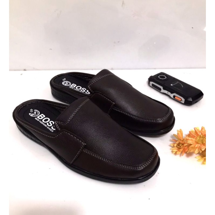 Dép sapo nam mẫu mới..màu nâu sang trọng lịch lãm