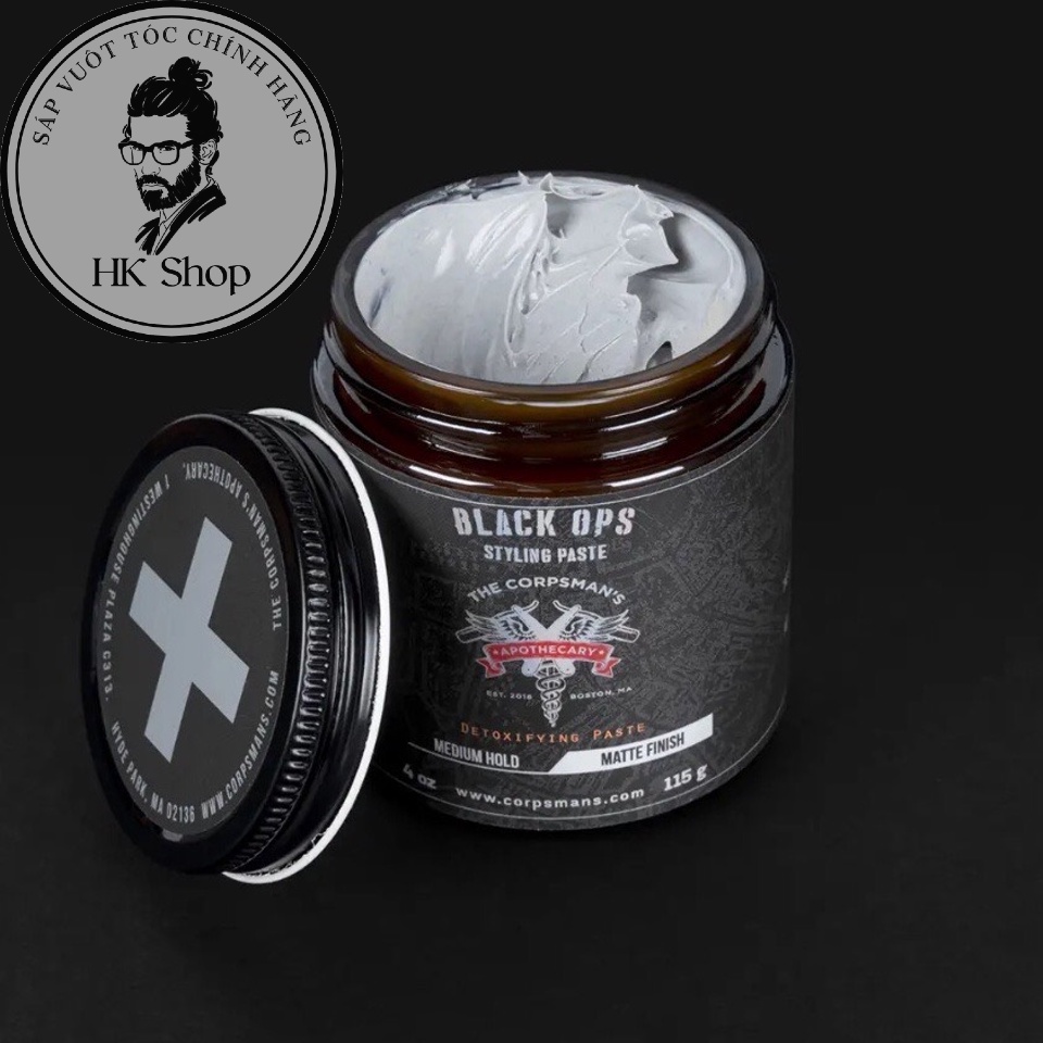 Sáp vuốt tóc The Corpsman's Apothecary Matte Clay