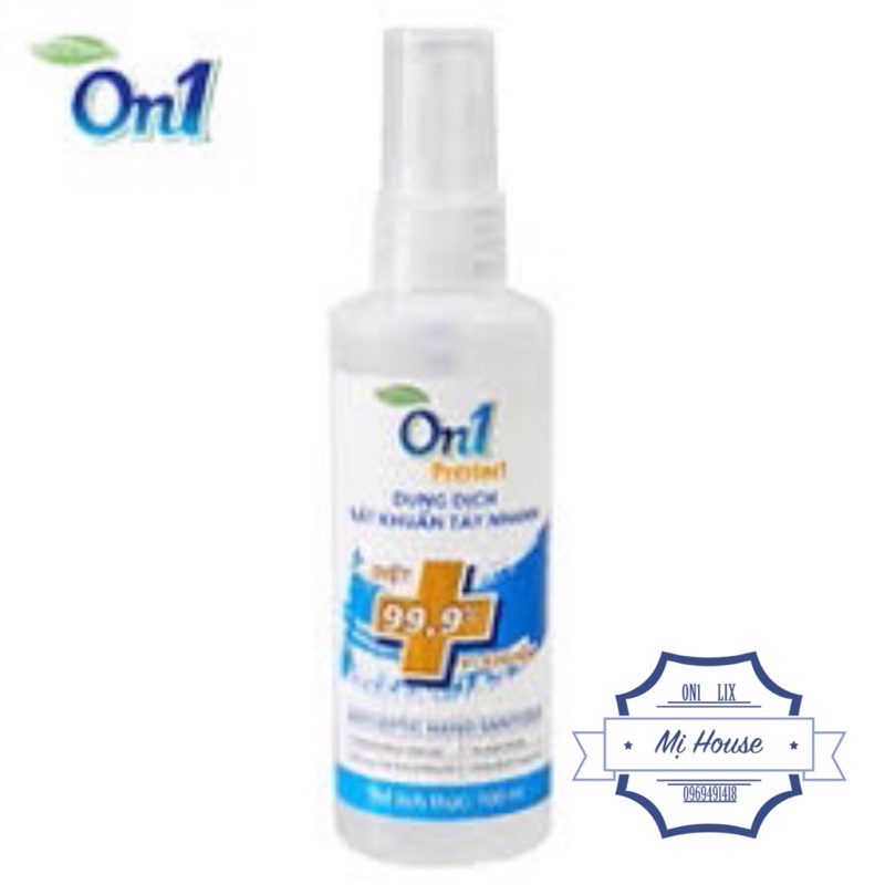 Dung dịch sát khuẩn nhanh dạng xịt On1 100ml