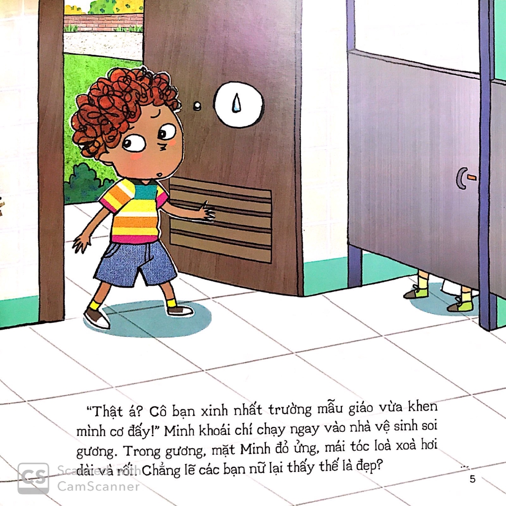 Sách - Bé Khoẻ Mỗi Ngày: Nếu Không Cắt Tóc Thì Sao?