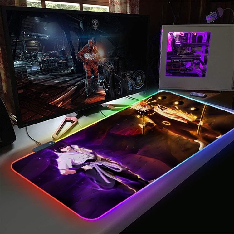 Tổng Hợp Lót Chuột, Pad Chuột LED RGB CUSTOM Size Lớn 80x30 - 90x40CM FUGEAR