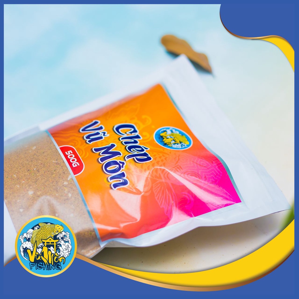Mồi câu cá CHÉP VŨ MÔN Siêu nhạy  500G-VŨ MÔN NINH BÌNH