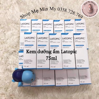 Kem dưỡng ẩm Latopic 75ml, dành cho da nhạy cảm, da khô, viêm da cơ địa