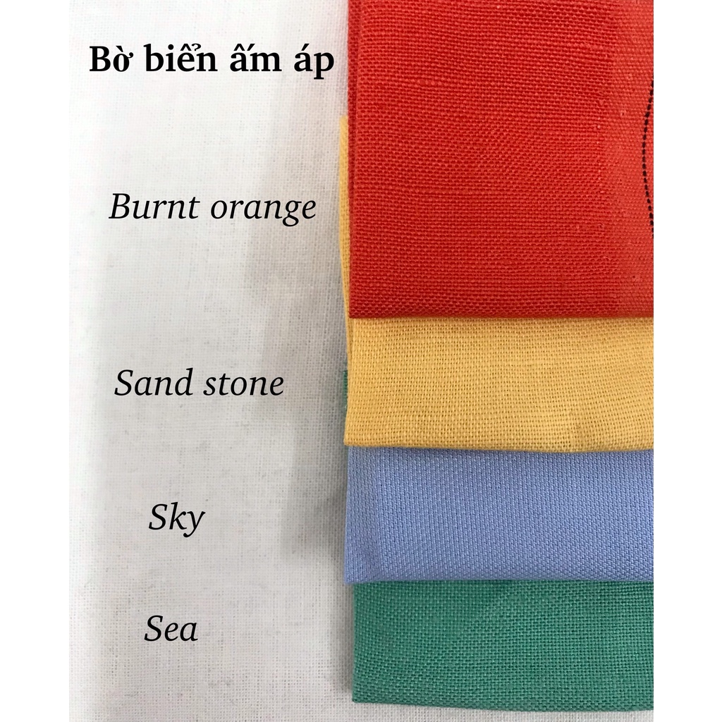 vải linen tưng ngang 145x100