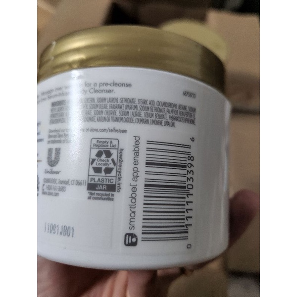 Kem dưỡng Dove Body Love Pre-Cleanse Shower Butter