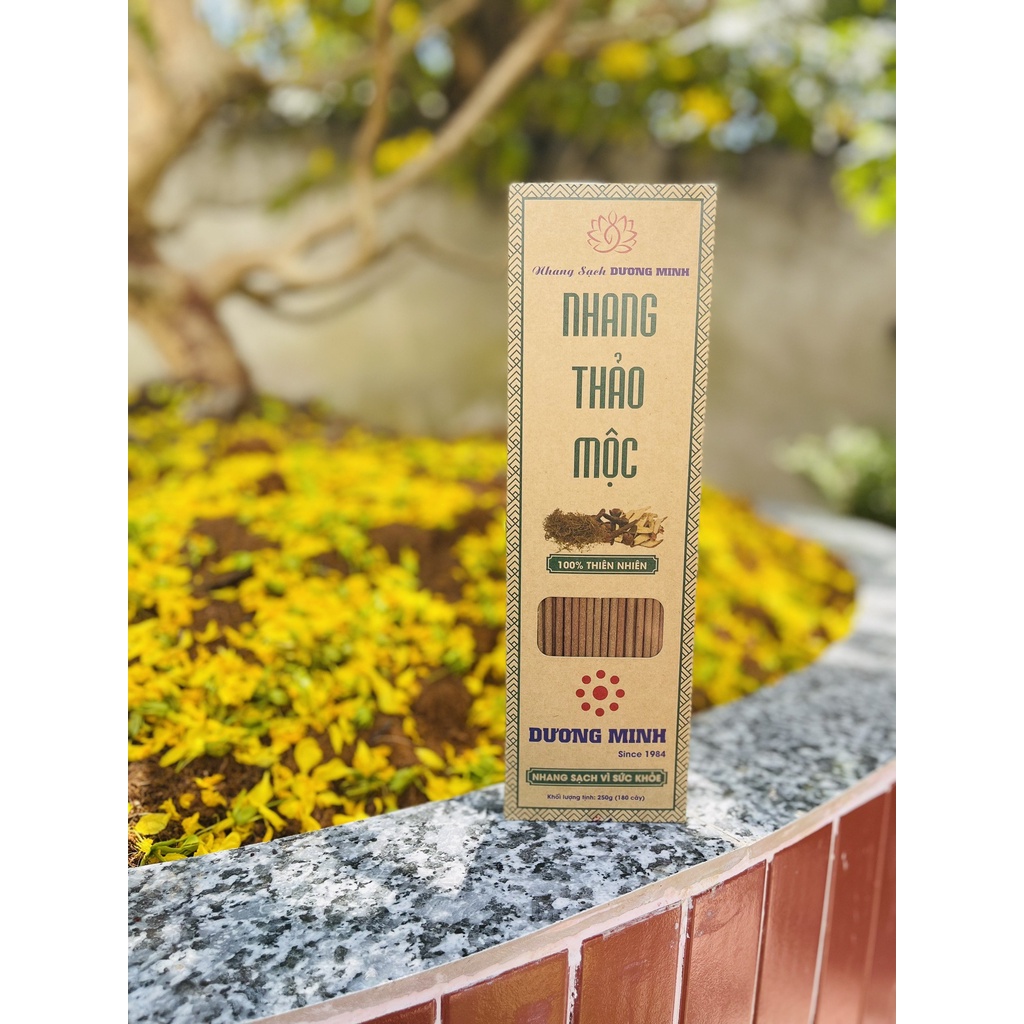 Combo 3Hộp nhang Thảo Mộc Dương Minh 100% thành phần thảo mộc tự nhiên nhang sạch hương thơm an toàn