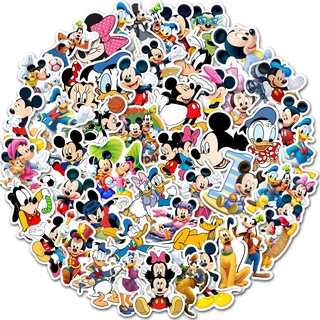 Set 50 Miếng Dán Hình Chuột Mickey Dễ Thương