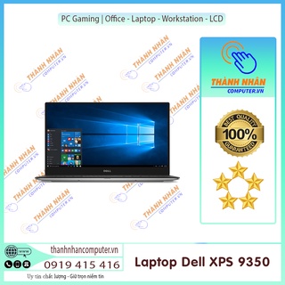 Laptop Chính Hãng Dell XPS 13 9350 - Intel® Core™ i5-6200U / RAM 8GB / SSD 256GB / 13.3 inch Full HD
