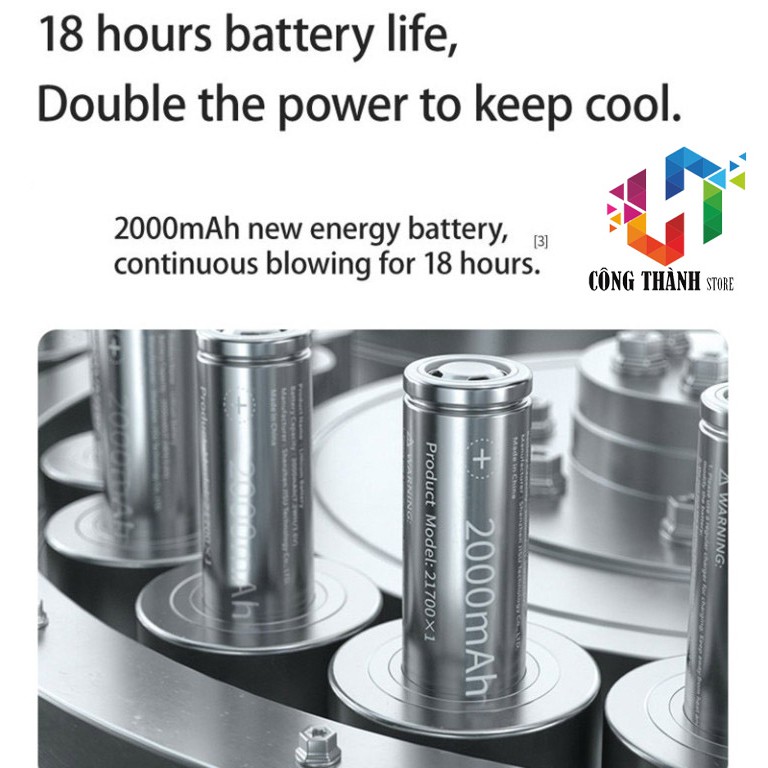 [Hàng Chính Hãng] Quạt Jisulife Mini Cầm Tay /Đeo Cổ Sạc USB Tiện Lợi Chất Lượng Cao | BigBuy360 - bigbuy360.vn