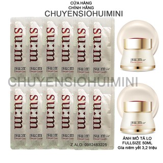 [1ml] Gói sample kem nước thần Sum37 Secret Cream chống lão hóa trẻ hóa và tăng cường độ ẩm cho da