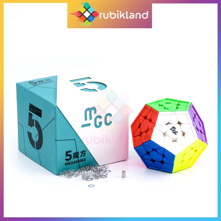 Rubik Megaminx MGC YJ Megaminx M Đồ Chơi Trí Tuệ Rubic Biến Thể 12 Mặt Có Nam Châm