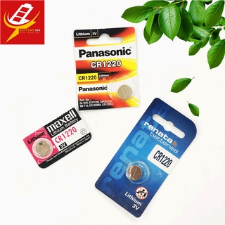 1 viên pin cr1220 renata, panasonic, maxell hàng chính hãng