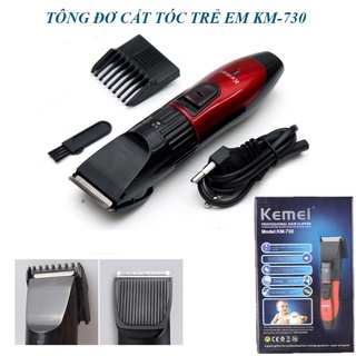 Tông đơ cắt tóc cao cấp kemei 730 - tông đơ cắt tóc cho bé an toàn