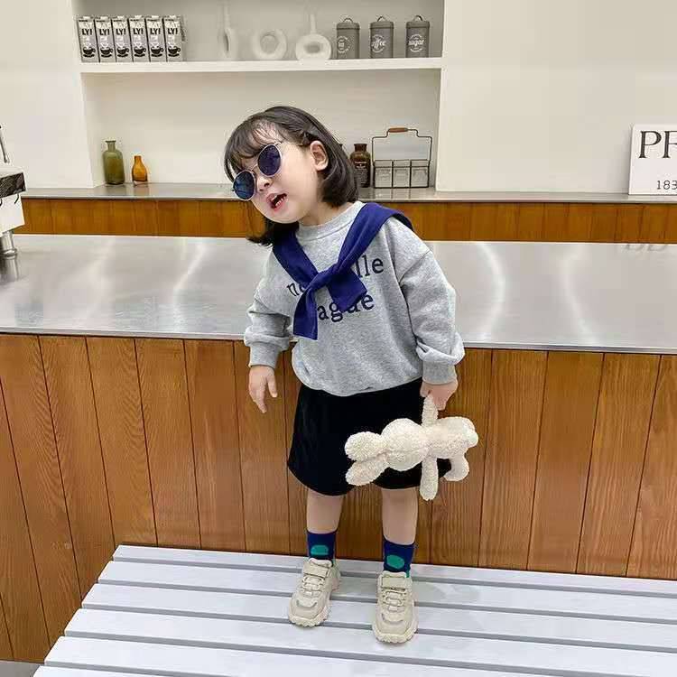 Korean girl long-sleeved sweater