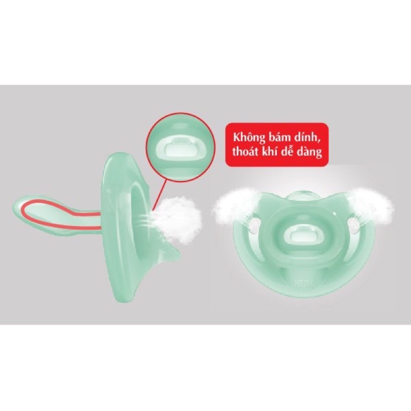 Ti giả đúc liền Nuk Sensitive Silicon chính hãng