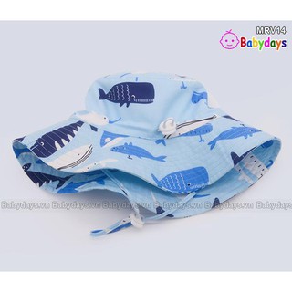 Mũ rộng vành cho bé trai MRV14