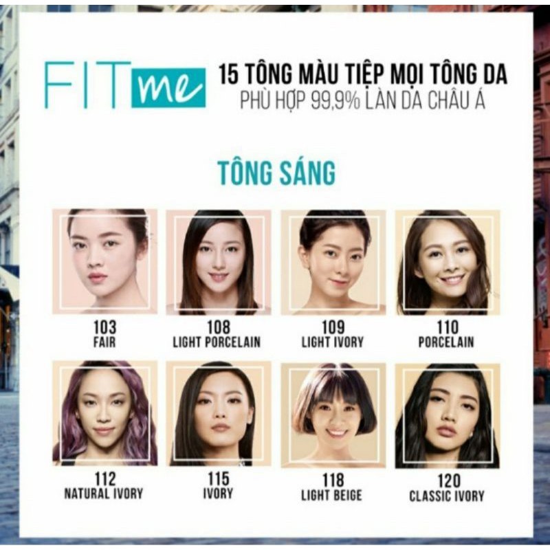 Kem Nền Mịn Nhẹ Kiềm Dầu Fit Me dạng tuýp Maybelline New York 5ml | BigBuy360 - bigbuy360.vn
