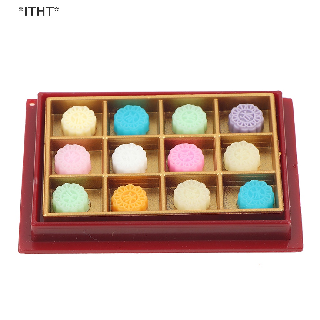 Bánh Trung Thu Mini Tỉ Lệ 1: 12 Trang Trí Nhà Búp Bê