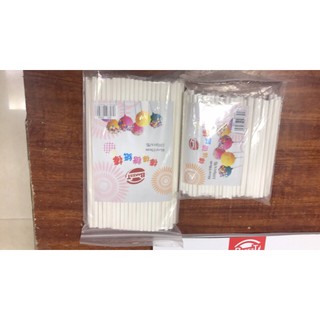 Que kẹo mút 15 cm que làm kẹo, que đa năng lốc 100 c