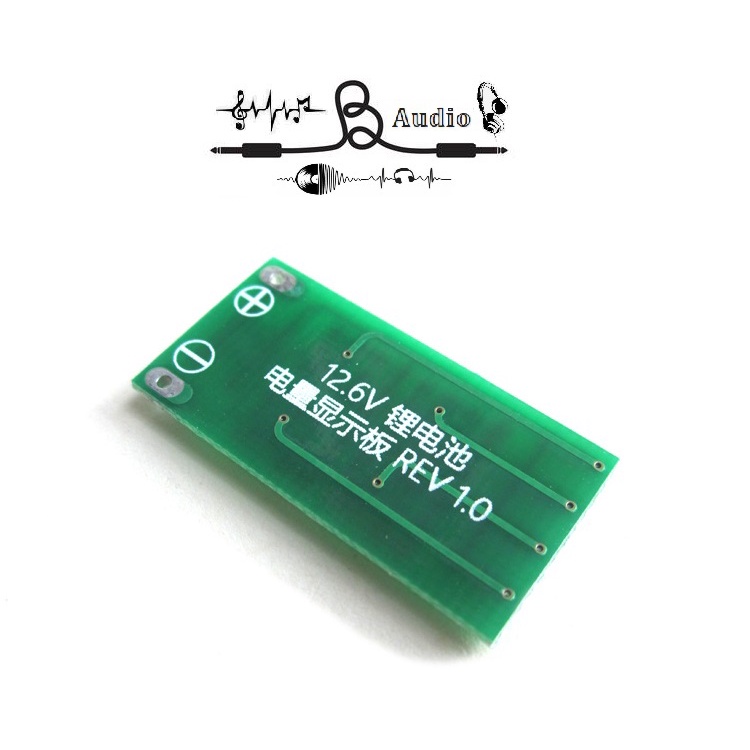 Mạch báo pin 3s 12.6v có nút bấm hiển thị DIY