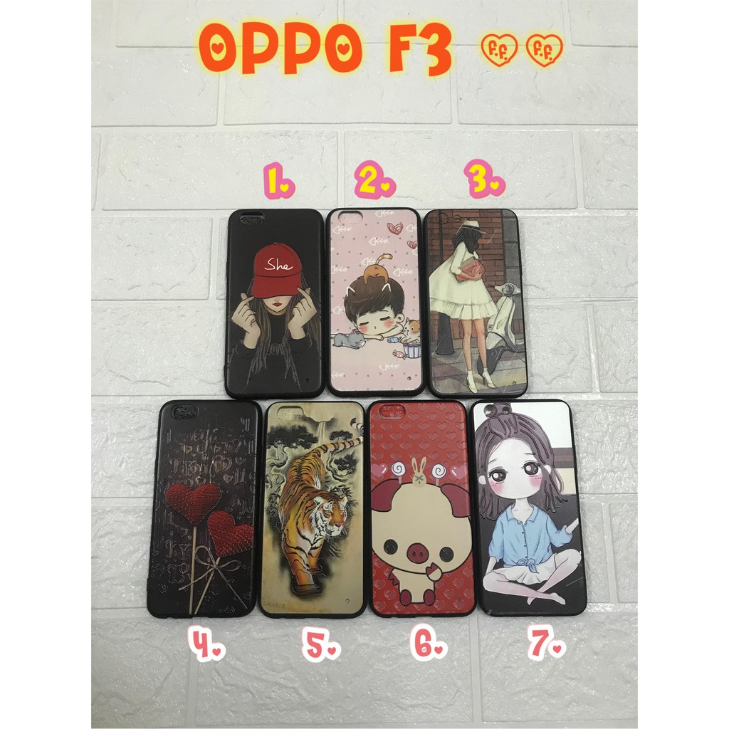ỐP LƯNG THỜI TRANG OPPO F3