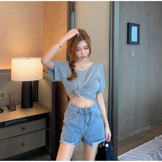 Quần short jeans nữ GR00041