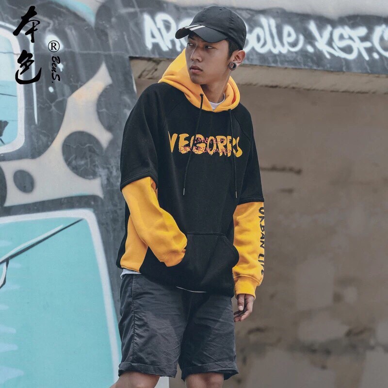 [Ảnh Thật] Áo khoác Nam Hoodie In Chữ VEGORRS  Free Size 70kg AK86 | BigBuy360 - bigbuy360.vn