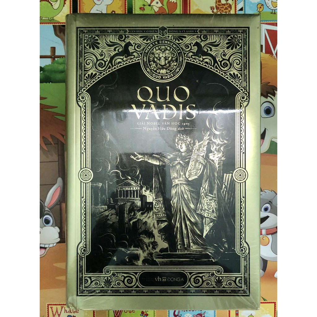 Sách - Quo Vadis (Bìa Cứng) - Tác Phẩm Đoạt Giải Nobel Văn học 1905