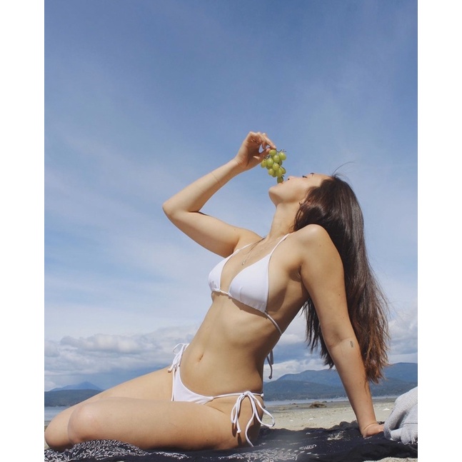 SET BIKINI TRIANGLE XANH NEON/ĐEN/TRẮNG/HỒNG NHẠT/HỒNG ĐẬM