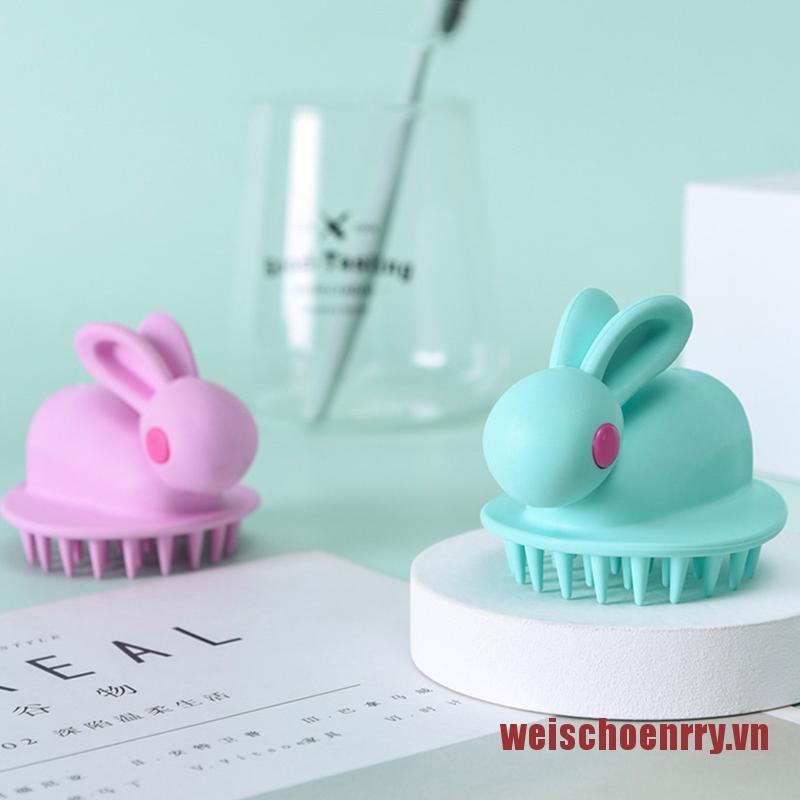 Lược Silicone Massage Da Đầu Và Toàn Thân