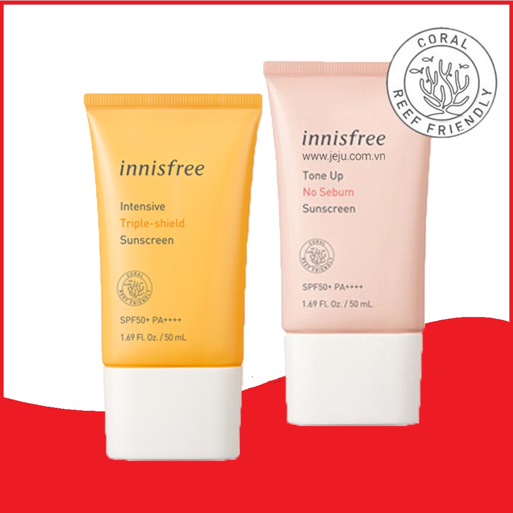 [ Giảm 50% ] Kem chống nắng innisfree intensive sunscreen hàng chính hãng