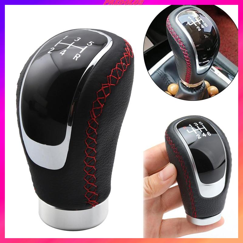 [Predolo2] Tay Nắm Cần Số Ô Tô 5 Tốc Độ Bọc Da Thông Dụng