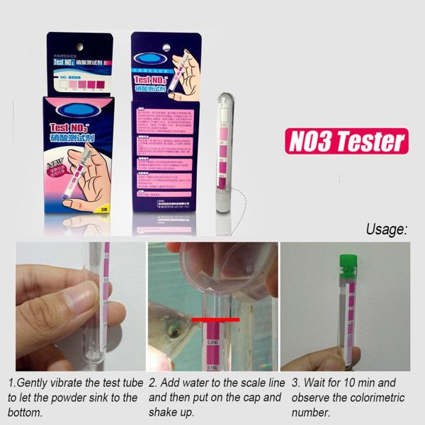Bộ dụng cụ kiểm tra độ PH no2 no3 chất lượng nước bể cá