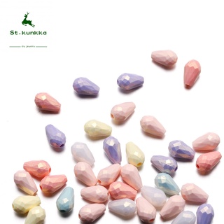 Set 50 / 100 hạt nhựa hình giọt nước làm trang sức thủ công