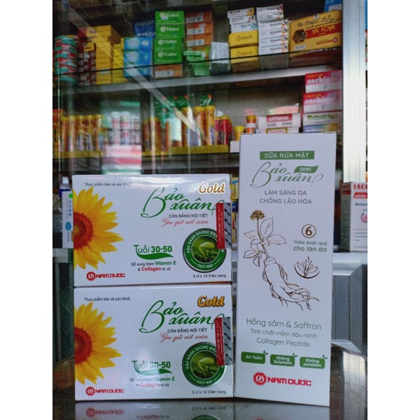 Viên Uống Bảo Xuân Vàng/ Tím