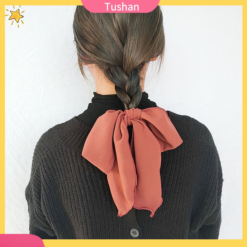 Dây Buộc Tóc Hình Nơ Bản To Thời Trang Dành Cho Nữ