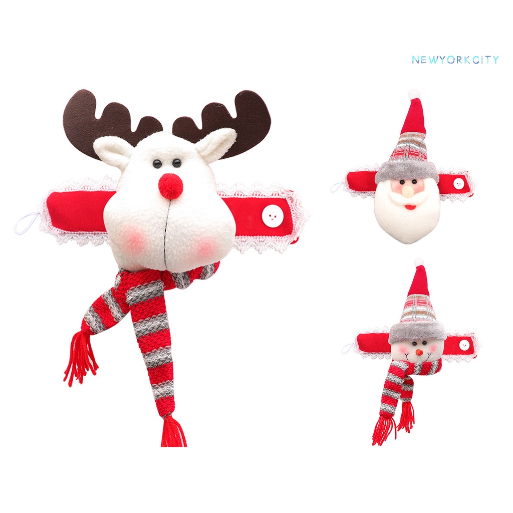 Dây Cột Rèm Cửa Bằng Vải Họa Tiết Tuần Lộc Không Móc