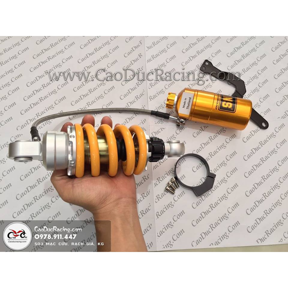 Phuộc Ohlins bình dầu Thái - Ex150 - Winner 150 - EX135 (Tặng một tem dán ohlins)