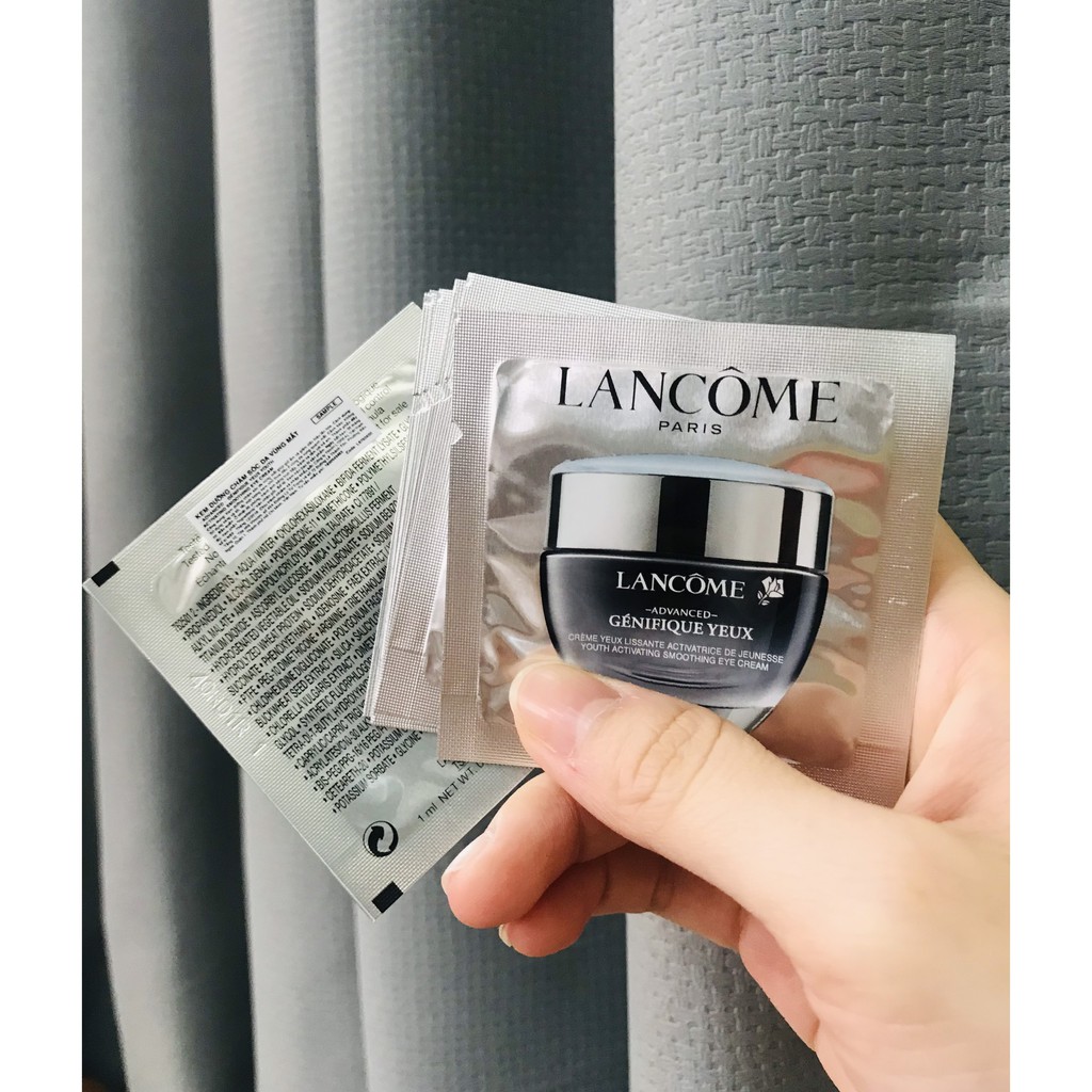 Kem dưỡng da vùng mắt Lancome Advanced Génifique Yeux Tester 1ml