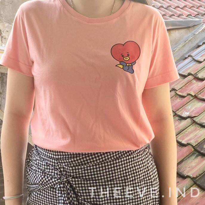 Áo Thun Cotton 6.6 (Mua 3 Only 30k / Pcs Tumblr 30s Bts Bt21 Kp