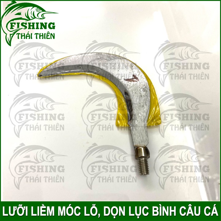 Lưỡi liềm, móc cỏ dọn lục bình, móc lỗ câu cá