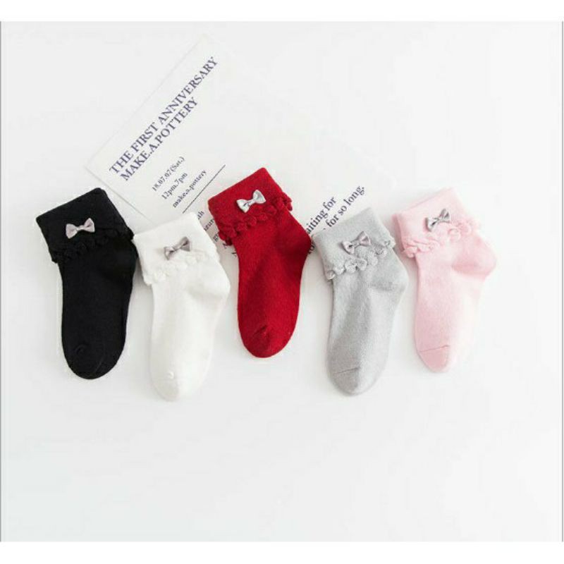 Set 5 Đôi Tất Cho Bé Gái, Vớ Cho Bé Gái, Tất Công Chúa
