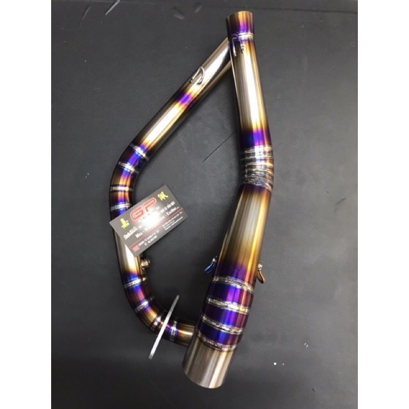 cổ tăng 2 khúc cổ pô titan thông dụng các dòng xe Sonic Winner satria raider ex 135 ex 150 ex 2010 ex135 ex150 ex2010
