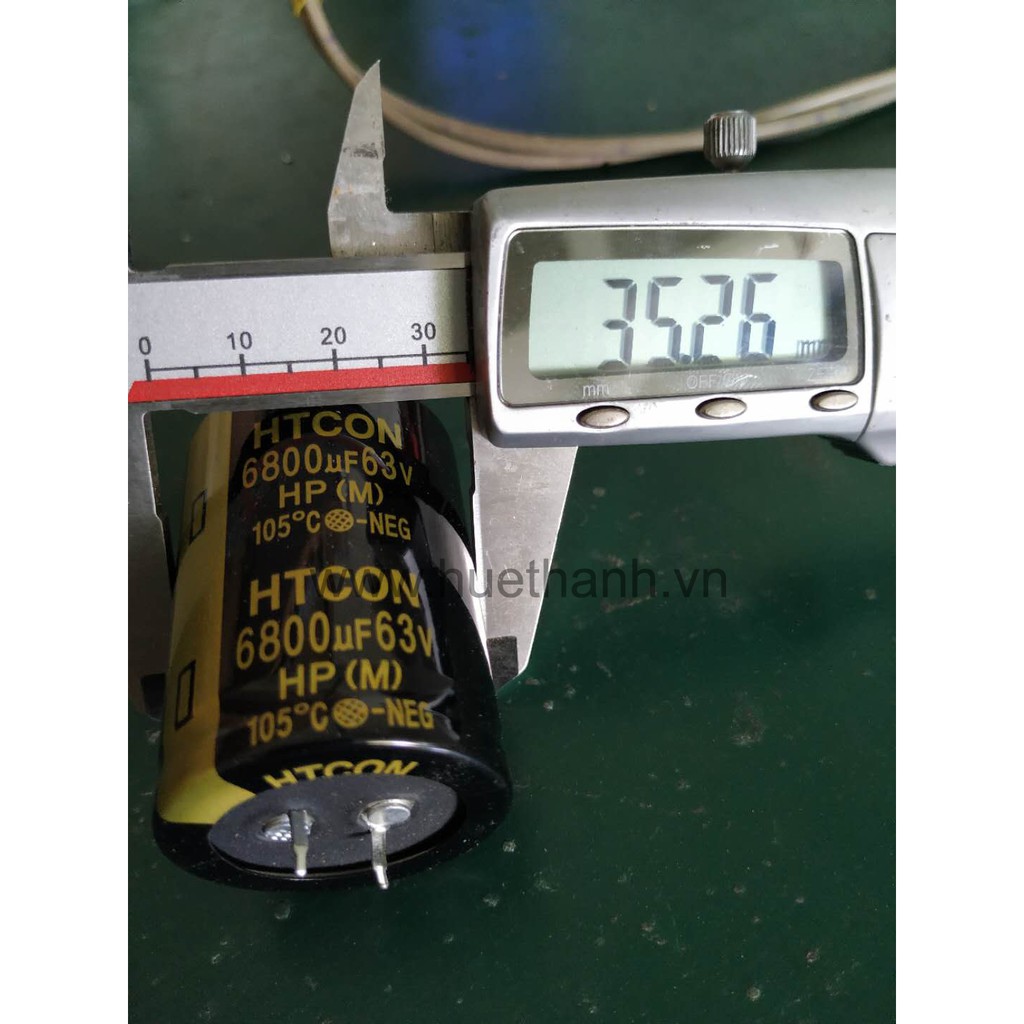 Tụ điện 63V 6800UF 35*50, đảm bảo tin dùng, chất lượng, hàng uy tín, giá rẻ cạnh tranh, hỗ trợ lâu dài