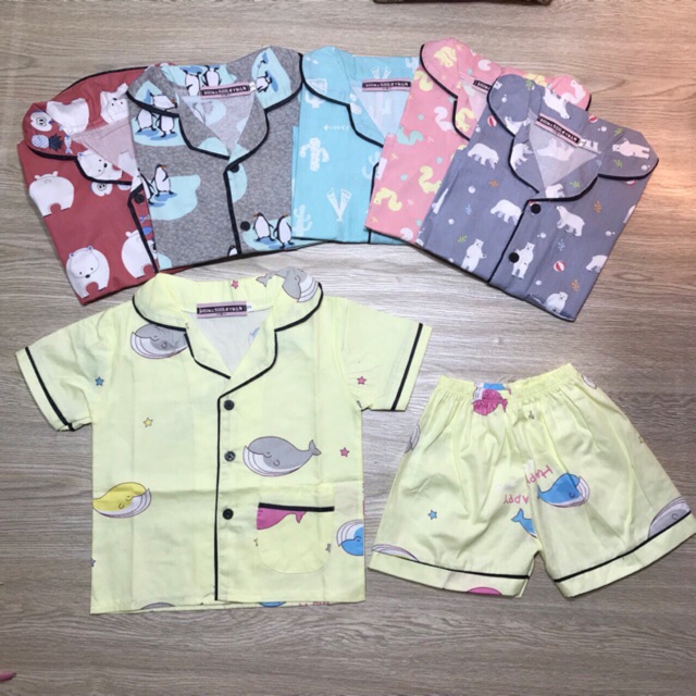 Bộ ngủ cho bé nhiều màu