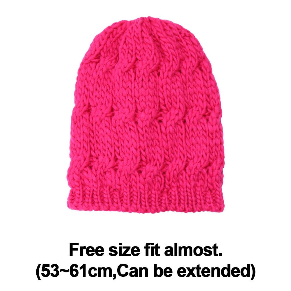 Mũ beanie dệt kim màu trơn 10 màu dễ thương thời trang thu đông chất lượng cao cho nam và nữ MIHAN1