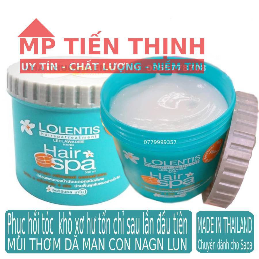 LOLENTIS HAIR SPA 500ML ( Dầu Ủ Tóc Thái Lan )