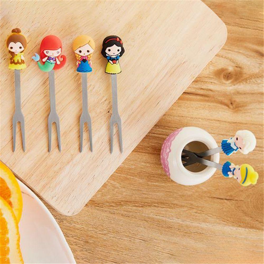 1 Nĩa Ăn Trái Cây Bằng Sứ Hình Hoạt Hình Dễ Thương