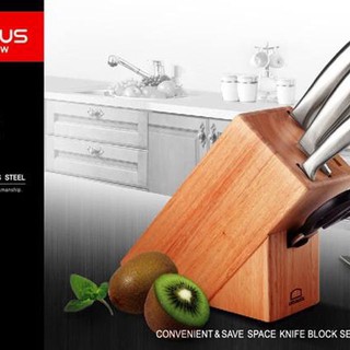 Bộ dao Lock&Lock 5 món cán bạc