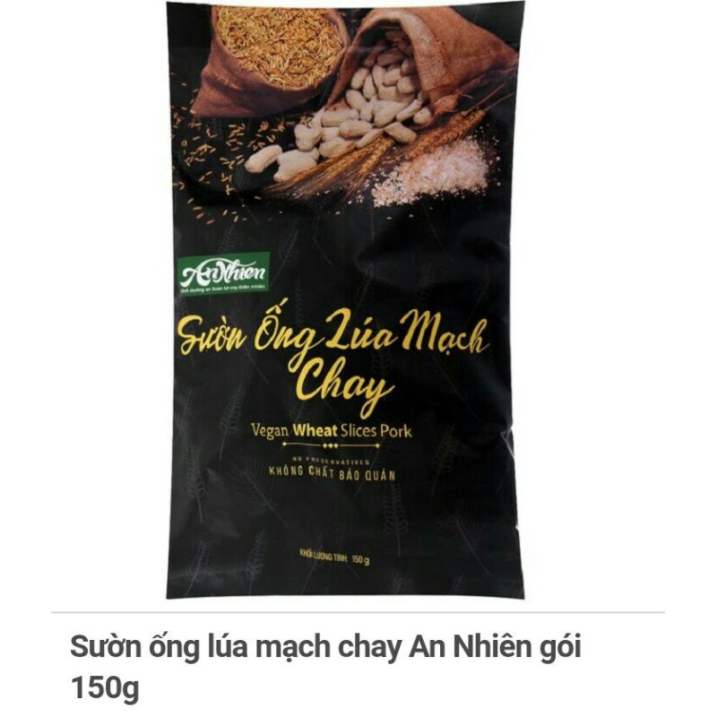 Sườn ống lúa mạch chay An Nhiên gói 150g